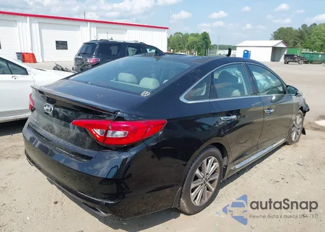 2016 Hyundai Sonata Limited z USA, uszkodzony, nr VIN 5NPE34AF9GH292185